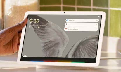 Uso del tablet Pixel de Google