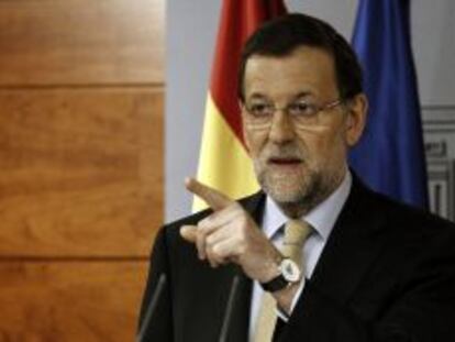 El presidente del Gobierno, Mariano Rajoy.