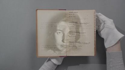 Fotograma del documental Gisèle Freund. Portrait Intime d'une photographe. dirigido por Teri Wehn- Damisch.