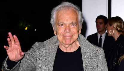 El diseñador Ralph Lauren en una entrega de premios celebrada en noviembre de 2018 en Nueva York.
 