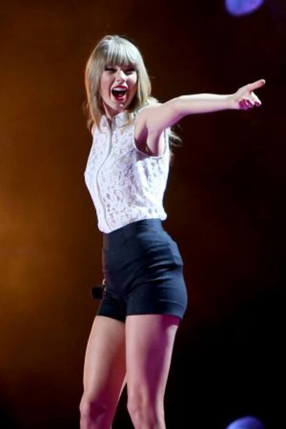 La cantante Taylor Swift.