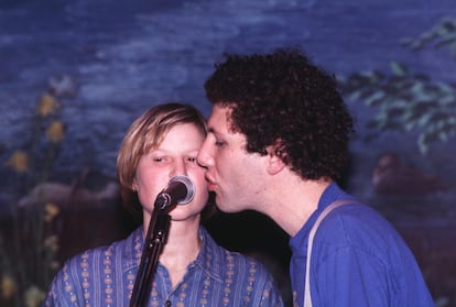Georgia Hubley e Ira Kaplan, de Yo La Tengo en Wetlands, en 1990.
