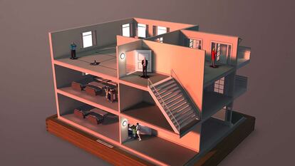 Imagen del videojuego 'Hitman GO'