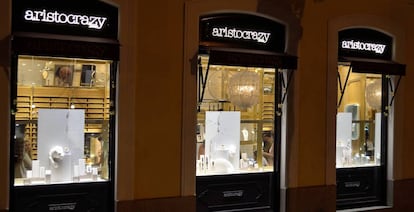 Tienda de Aristocrazy, uno de los clientes de Famaex, en Madrid.