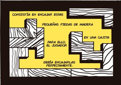 Una imagen del tebeo de Box Brown 'Tetris'.