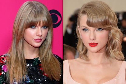 Largo o corto, el pelo de Taylor Swift siempre está perfecto.