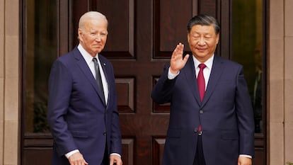 Biden y Xi Jinping