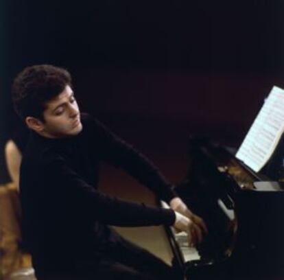 Daniel Barenboim, en un concierto de 1967,