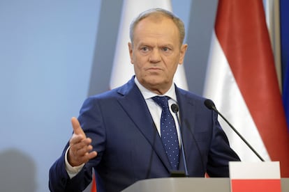 Poland's Prime Minister Donald Tusk