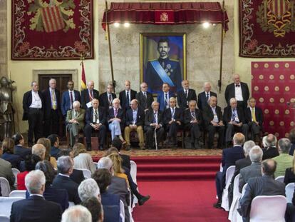 El jurado de los &uacute;ltimos premios Rey Jaime I, formado solo por hombres. 