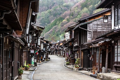 La ruta Nakasendo en Japón.