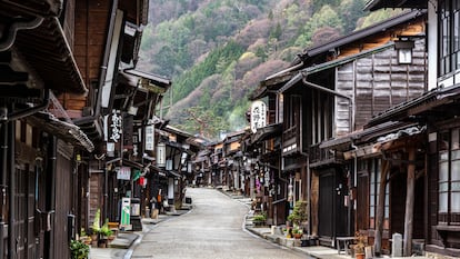 La ruta Nakasendo en Japón.