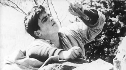 Fotograma de 'Le moindre geste', de Fernand Deligny, Josée Manenti i Jean-Pierre Daniel, 1971.