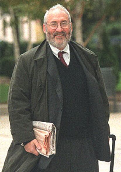 Joseph E. Stiglitz, el viernes pasado en Madrid.