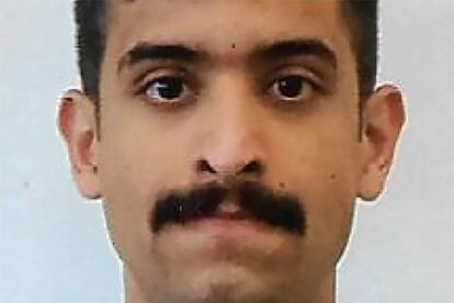 Mohammed Saeed Alshamrani, en una imagen difundida por el FBI.