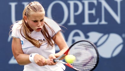 Dokic, durante un partido del US Open hace varios a&ntilde;os.