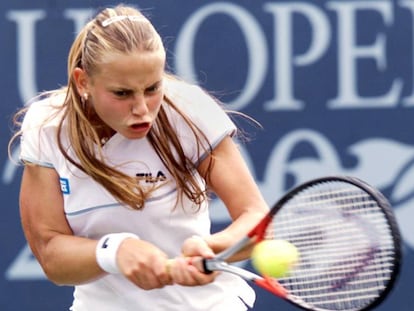 Dokic, durante un partido del US Open hace varios a&ntilde;os.