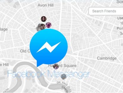 Cómo saber dónde están tus contactos de Facebook Messenger