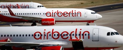 Aviones de Air Berlin.