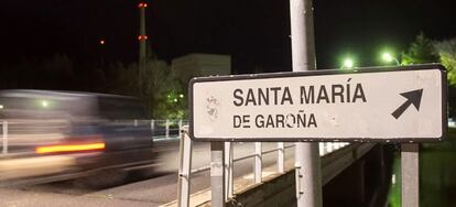 Vista de los aleda&ntilde;os de la central nuclear de Santa Mar&iacute;a de Garo&ntilde;a. 