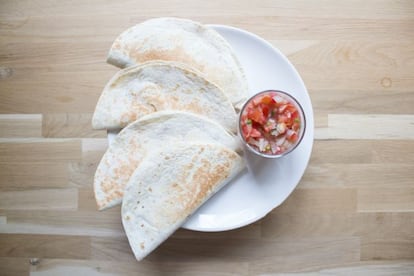 Las quesadillas no dan pesadillas. 