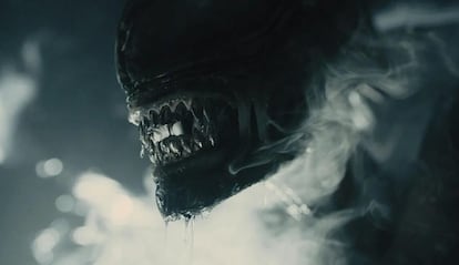 Imagen del monstruo de la película Alien