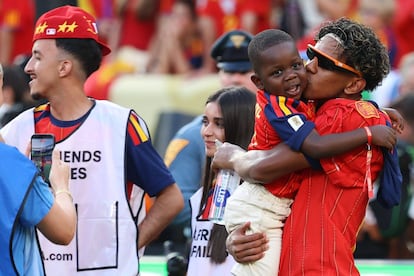 Familia jugadores selección española