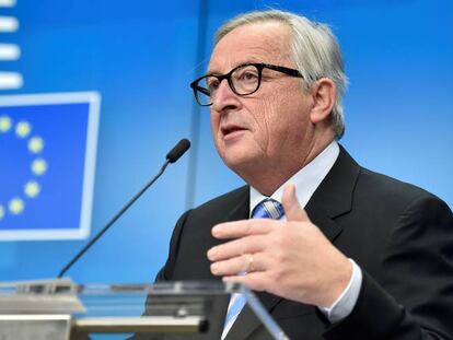 El presidente de la CE, Jean-Claude Juncker.