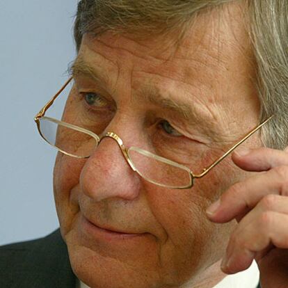 El ministro de Economía y Trabajo, Wolfgang Clement.