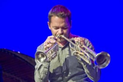El trompetista Arve Henriksen.