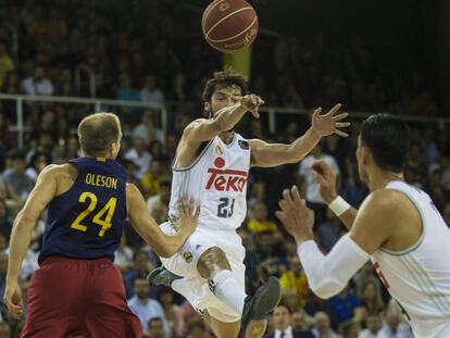 Llull y Ayón hacen volar al Madrid en el Palau