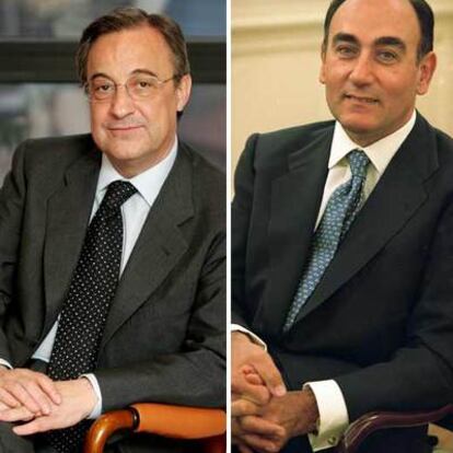 Florentino Pérez e Ignacio Sánchez Galán.