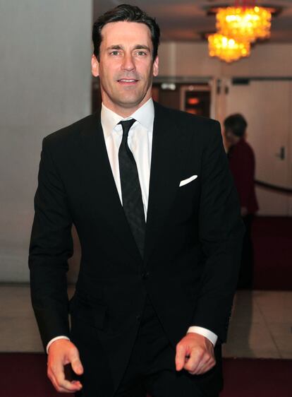 John Hamm es el hombre que encarna a Don Draper en Mad Men. En la imagen, en un evento en Washington en 2010.