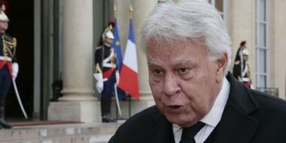 El expresidente del Gobierno, Felipe González, el pasado 24 de mayo de 2013.