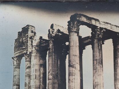 Olimpeion, o Templo de Zeus Olímpico, Atenas, 1943