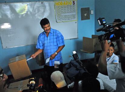 El candidato del FSLN a la alcaldía de Managua, Alexis Argüello.