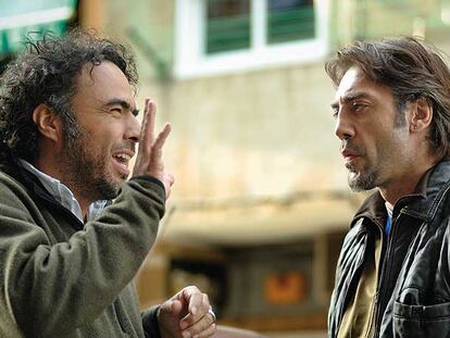 Iñárritu y Bardem, director y actor frente a frente.