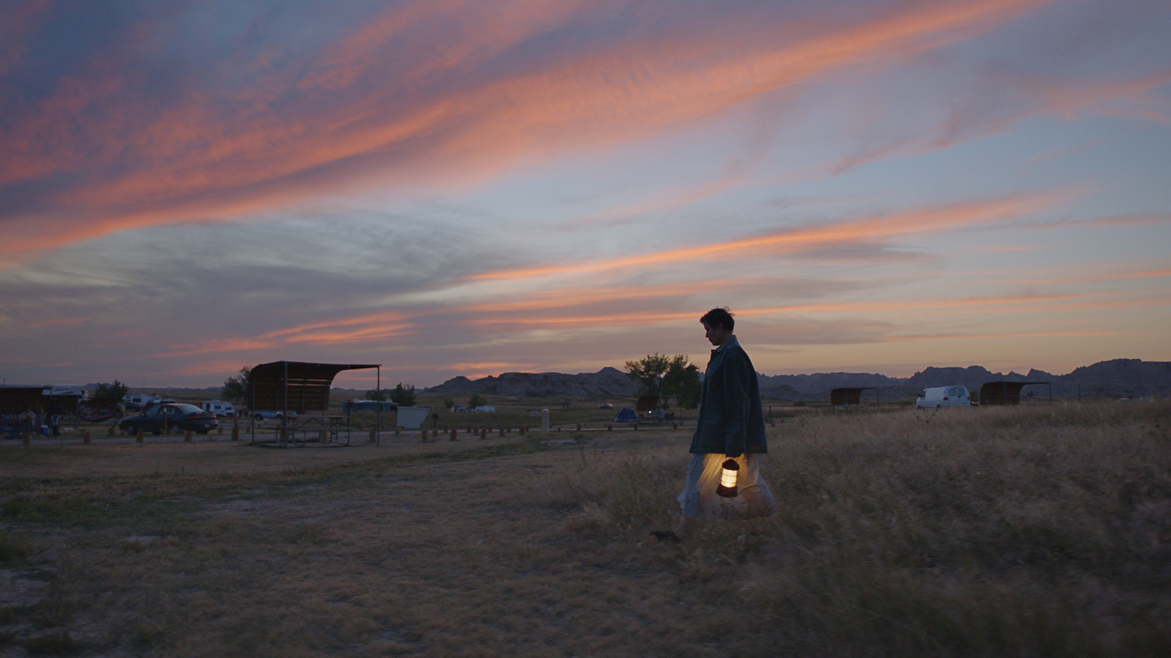 Frances McDormand en una imagen de 'Nomadland'.