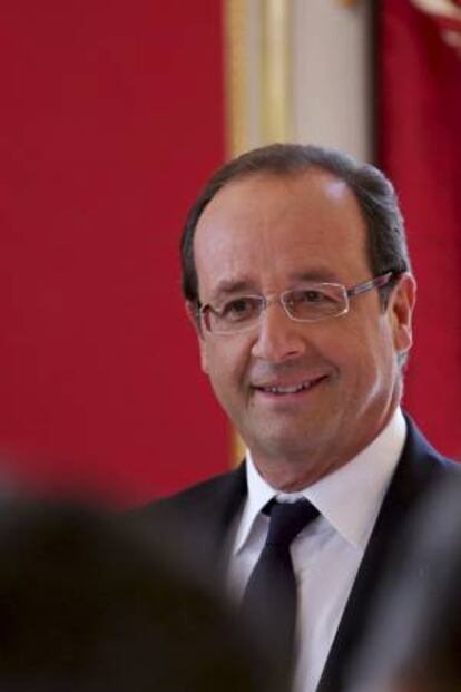 El presidente francés, François Hollande.