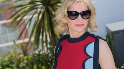 Cate Blanchett no festival de cinema de Cannes.
