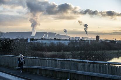 Barrio industrial de Redcar (Middlesbrough).