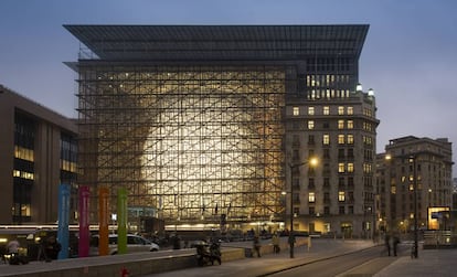 European Council building in Brussels.