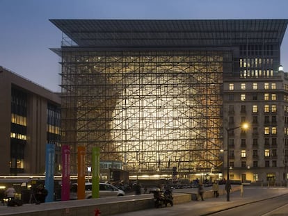 Edificio del Consejo Europeo en Bruselas.