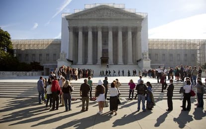 El Tribunal Supremo de Estados Unidos, el pasado mes de octubre.