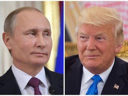 Vladimir Putin y Donald Trump