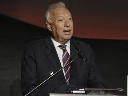 El ministro de Exteriores, Jos&eacute; Manuel Garc&iacute;a Margallo.