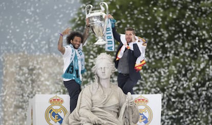 Celebración del Real Madrid