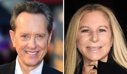 Richard E. Grant y Barbra Streisand.