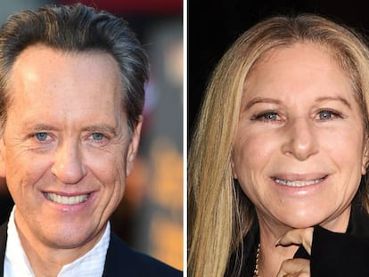 Richard E. Grant y Barbra Streisand.