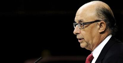 El ministro de Hacienda y Administraciones P&uacute;blicas, Crist&oacute;bal Montoro. EFE/Archivo